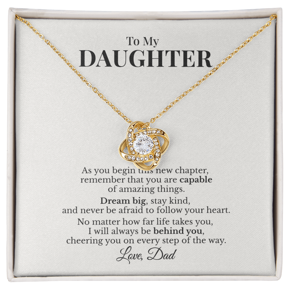To My Daughter Graduation Gift From Dad – As You Begin This New Chapter