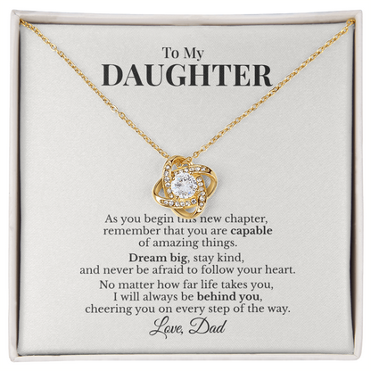 To My Daughter Graduation Gift From Dad – As You Begin This New Chapter
