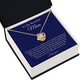 Beautiful Mom, Amazing Influence, Love Knot Necklace Gift Set, Mother's Day, Birthday  Gift