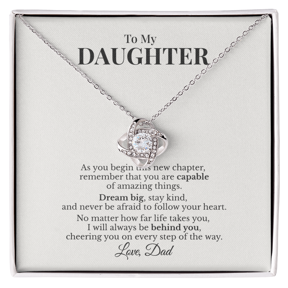 To My Daughter Graduation Gift From Dad – As You Begin This New Chapter