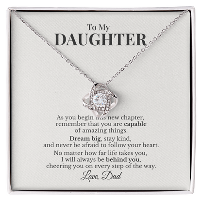To My Daughter Graduation Gift From Dad – As You Begin This New Chapter