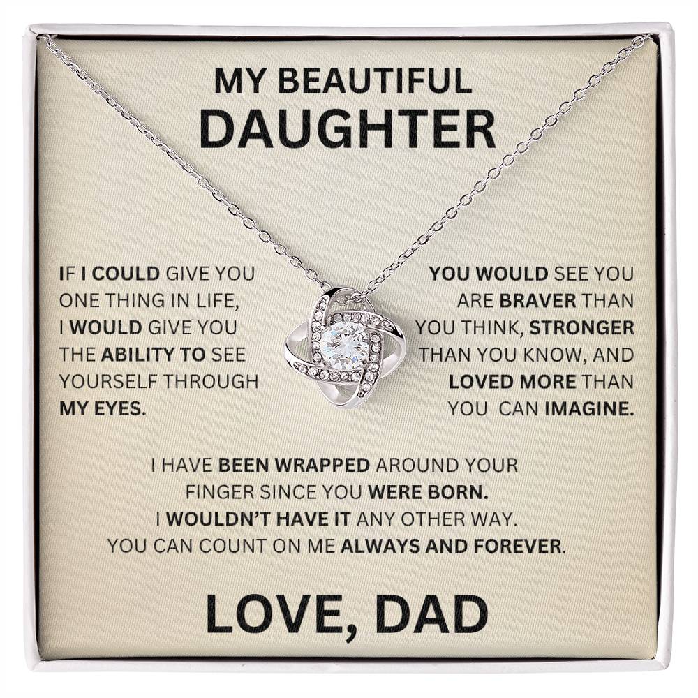 BEAUTIFUL DAUGHTER-COUNT ON ME FOREVER