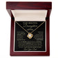 Beautiful Gift for Daughter From Dad "Never Forget That I Love You" Necklace