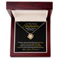 To My Dear Soulmate – Love Knot Necklace Gift for Her