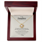To My Daughter – Love Knot Necklace from Mom | Meaningful Gift for Daughter