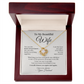 To My Beautiful Wife – Love Knot Necklace Gift from Husband
