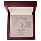 To My Bonus Daughter – Love Knot Necklace Gift From the Heart