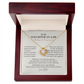 To My Daughter-in-Law – Thank You for Loving My Son – Love Knot Necklace