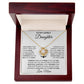 To My Daughter – Once Upon a Time Love Knot Necklace from Mom