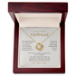 To My Beautiful Girlfriend – Love Knot Necklace Gift from Boyfriend
