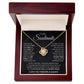 [ ALMOST SOLD OUT ] To My Soulmate| Necklace, Birthday Christmas Jewelry Romantic Gifts For My Wife with Message Card Box  Pendant for Future Wife Soulmate Girlfriend