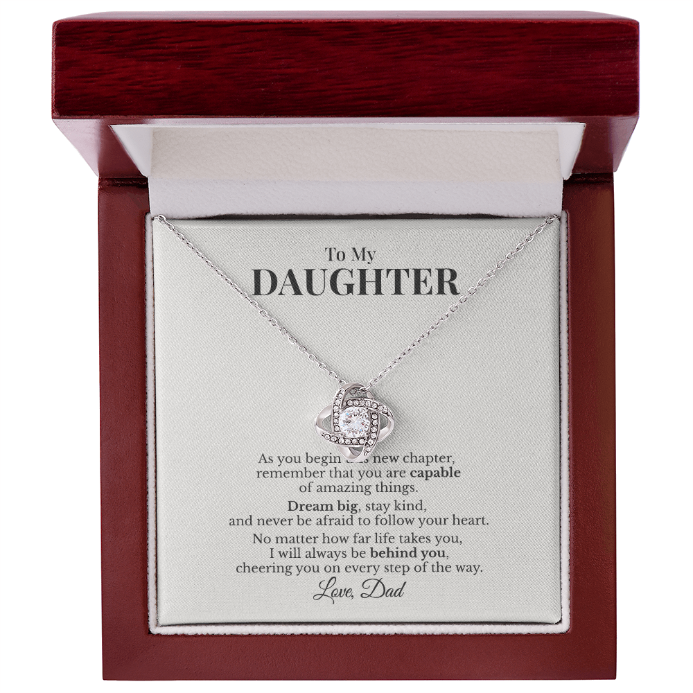 To My Daughter Graduation Gift From Dad – As You Begin This New Chapter