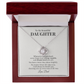 To My Beautiful Daughter – Whenever Life Gets Hard Necklace