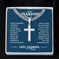 Grandson from Grandpa-Cuban Chain Artisan Necklace