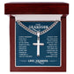 Grandson from Grandpa-Cuban Chain Artisan Necklace