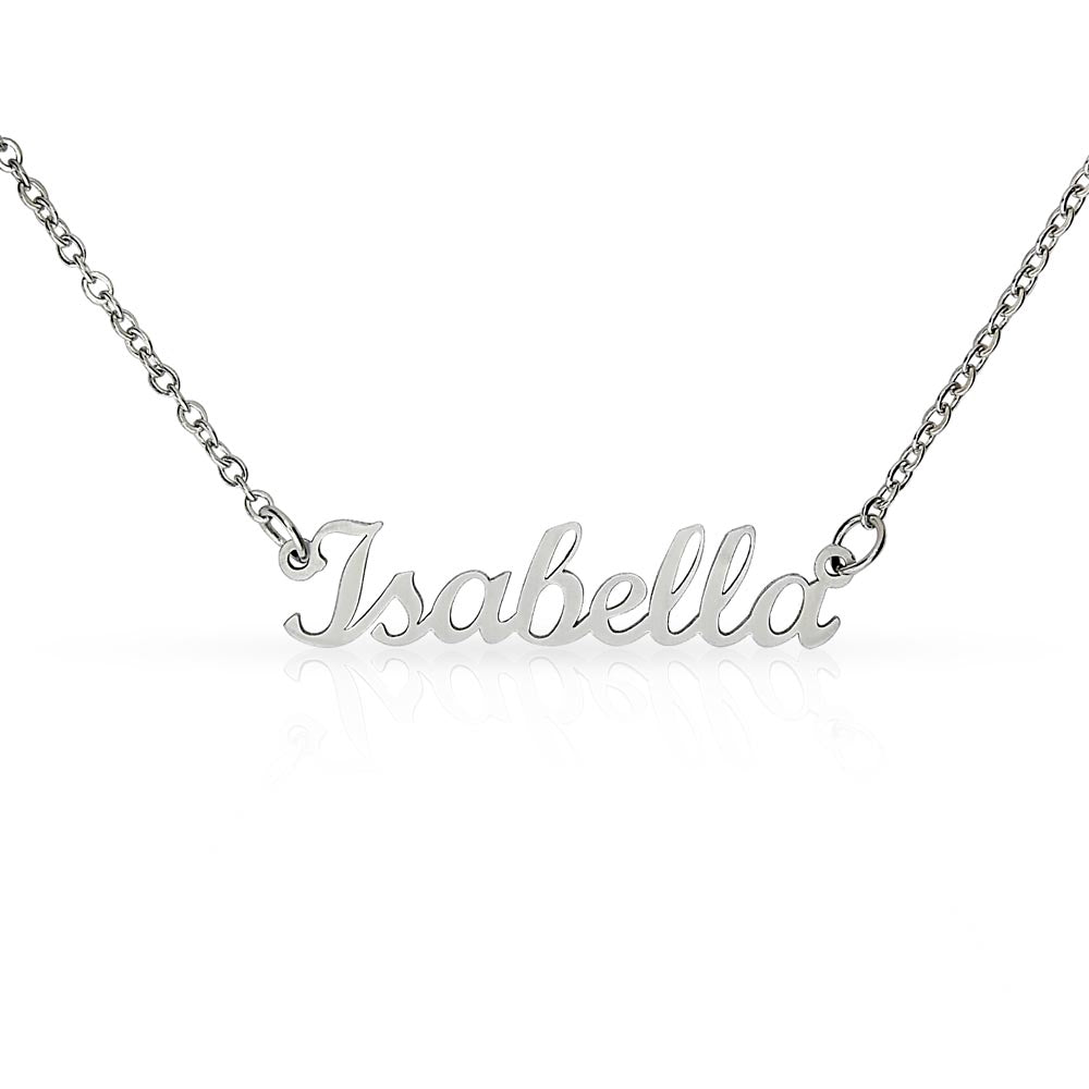 Custom Name Necklace – A Personalized Piece Made Just for You
