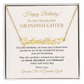 GRANDDAUGHTER Name Necklace