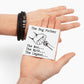 Gift For MEN-The Dog Father-Men's "Love You Forever" Bracelet