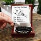 Gift For MEN-The Dog Father-Men's "Love You Forever" Bracelet