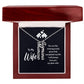 Husband And Wife -Personalized-Dual Vertical Name Necklace