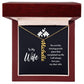 Husband And Wife -Personalized-Dual Vertical Name Necklace