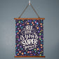 Self Love Is Your Super Power- Wood Framed Wall Tapestry