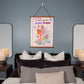 Just A Girl Who Loves Horses - Wood Framed Wall Tapestry