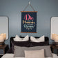 Die With Memories Not With Dreams- Wood Framed Wall Tapestry