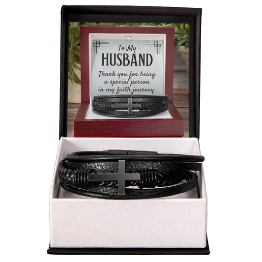 Faithful Husband-Cross Bracelet