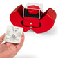 To My Beautiful Wife – Love Knot Necklace Gift Set with Red Heart Rose Box