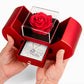 To My Beautiful Girlfriend – Love Knot Necklace with Rose Box