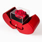 To My Beautiful Wife – Love Knot Necklace Gift Set with Red Heart Rose Box