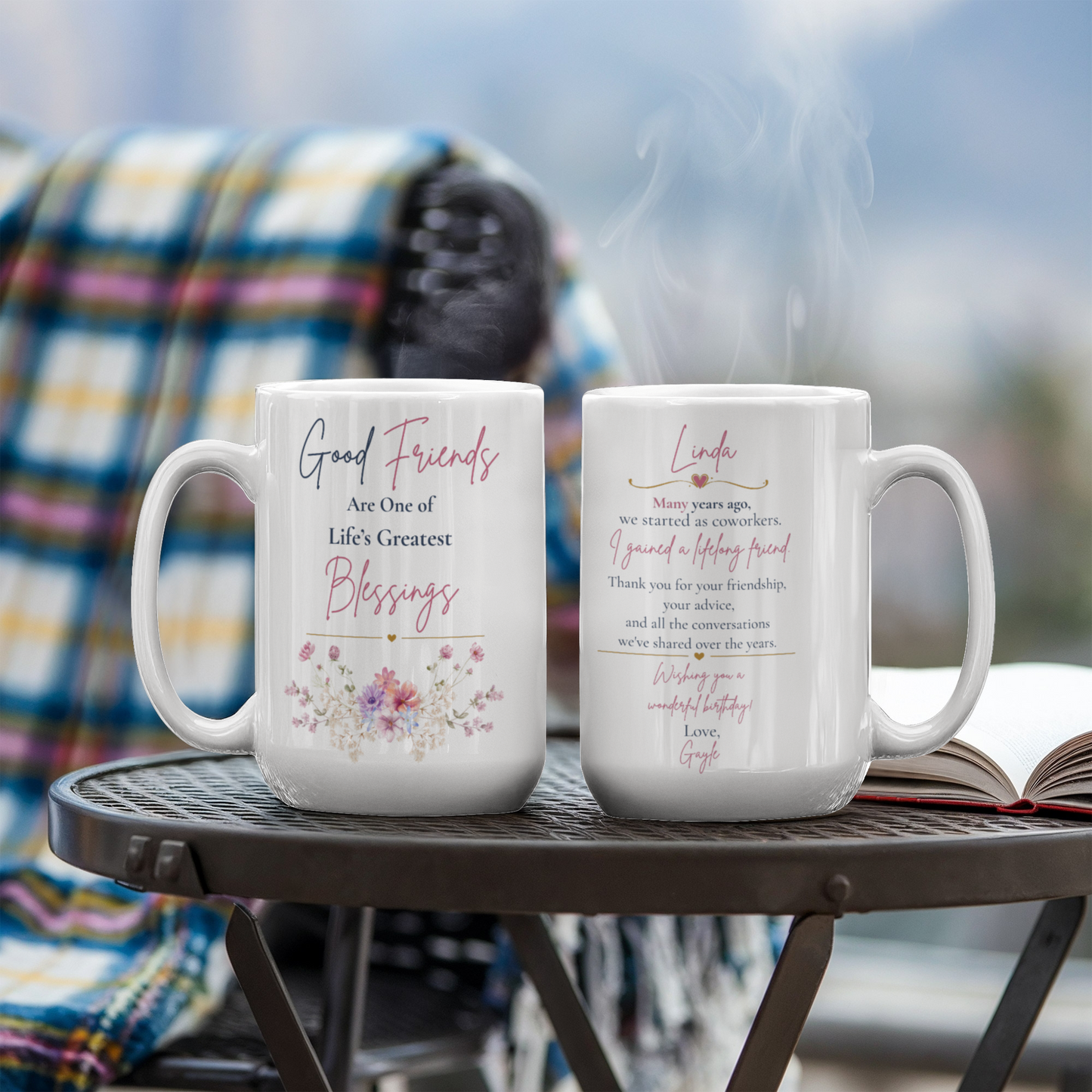 Happy Birthday Linda Coffee Mug- 15oz.