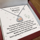 "Mama to be"| Sweetest of Smiles|  Baby Feet Heart-shaped Necklace Gift for Pregnant Mothers