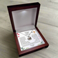 Beautiful Daughter | Motherhood| Baby Feet Heart-shaped Necklace Gift from Mom for Pregnant Mothers