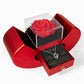 To My Beautiful Wife – Forever Love Heart Necklace & Rose Box
