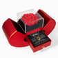 "To My Beautiful Wife" Necklace with Luxury Rose Box Gift – Romantic Anniversary, Birthday, or Christmas Present