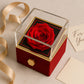 To My Daughter  From Dad - Love Knot Necklace from Dad (Rotating Rose Box)