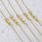 Custom Name Necklace – A Personalized Piece Made Just for You