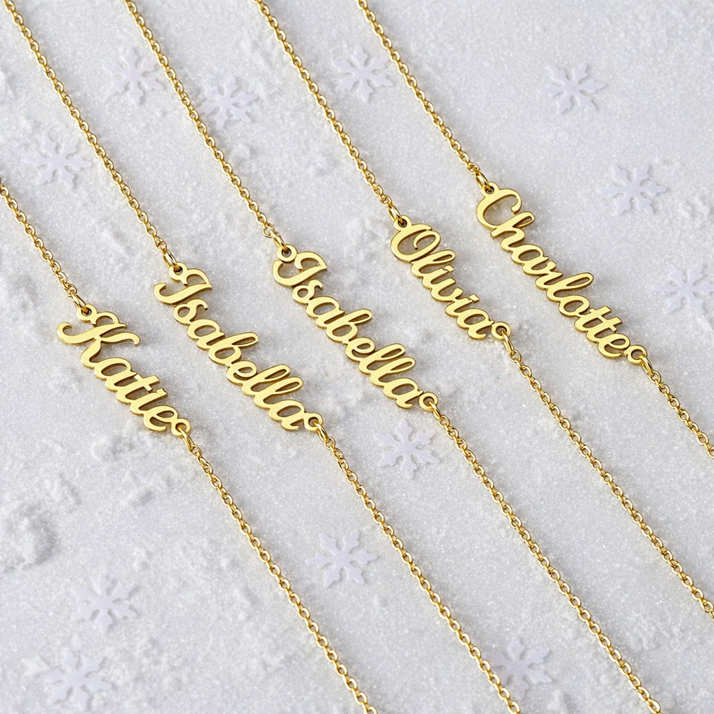 Custom Name Necklace – A Personalized Piece Made Just for You