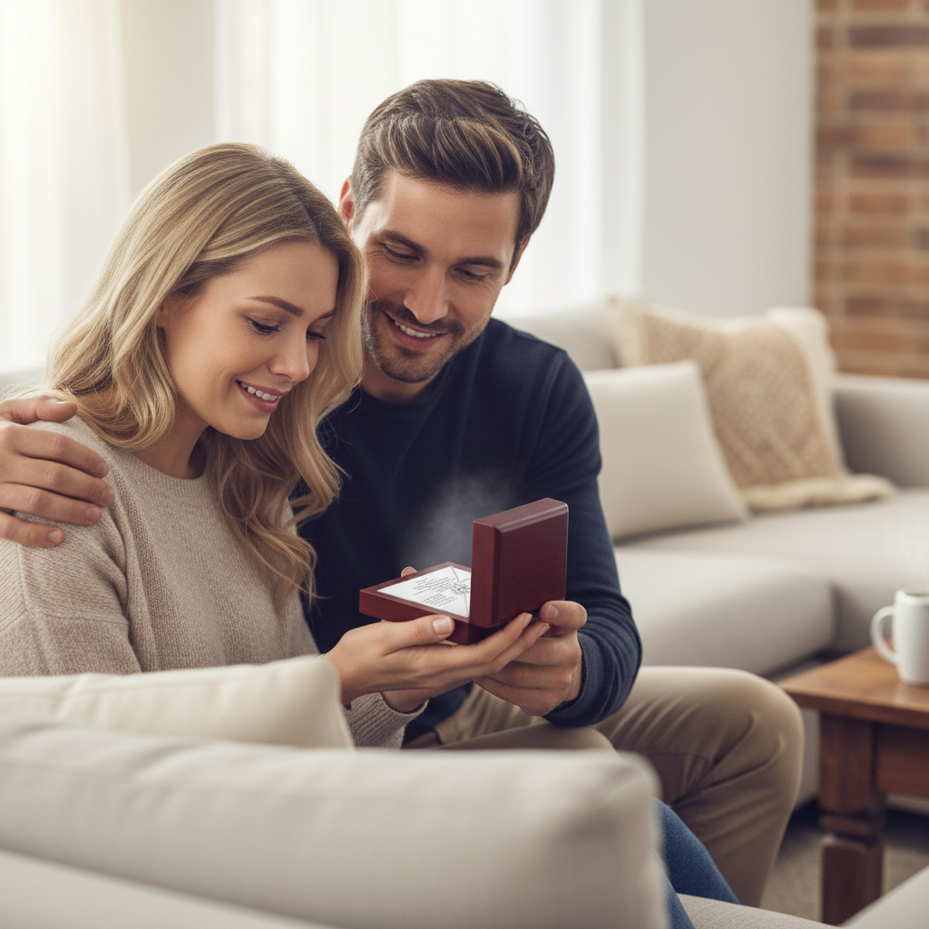 To My Wife – Mother of My Children | Love Knot Necklace