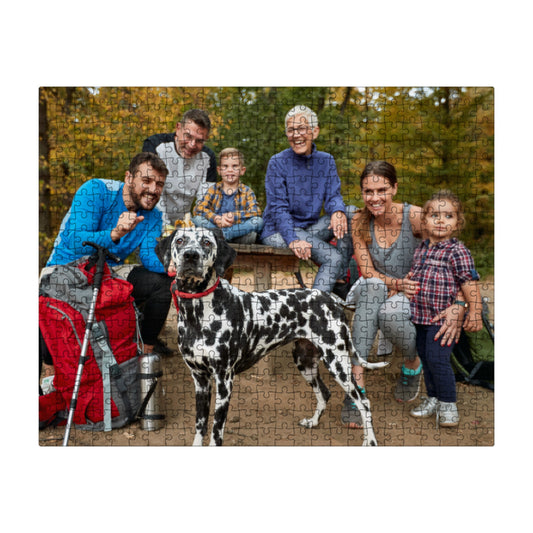 Personalized Photo Puzzle 16" x 20"|Create your Own Custom  Puzzle|500 pieces| Family Activities, Gift for Birthday, Anniversary, Wedding, Retirement, Unique Memorial Gift, Gift for Mom, Friends, Grandma