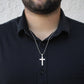 Gift For Son-Faith, Hope, Love- Cross Necklace