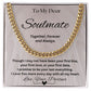 Gift For Soulmate-I Promise To Be Your Last Everything- Cuban Chain Necklace