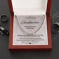 Gift For Soulmate-I Promise To Be Your Last Everything- Cuban Chain Necklace