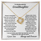 Gift For Granddaughter-Most Precious And Beautiful Moments-Love Knot Necklace