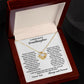 Gift For Granddaughter-Most Precious And Beautiful Moments-Love Knot Necklace