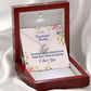 Gift For Mom- I Turned Out Awesome-Love Knot Necklace