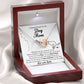 Gifts For Mom- Pick Up My Poo-Interlocking Hearts Necklace