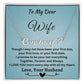 Gift For Wife - I Promise To Be Your Last Everything- Personalized Name Necklace